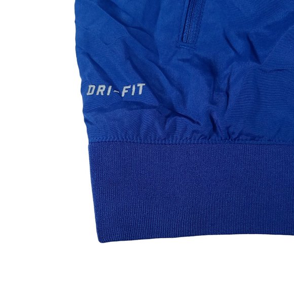 Nike Men's Size 2XL Track Jacket Blue Polyester Dri Fit Run Gym Athletic - Picture 8 of 10